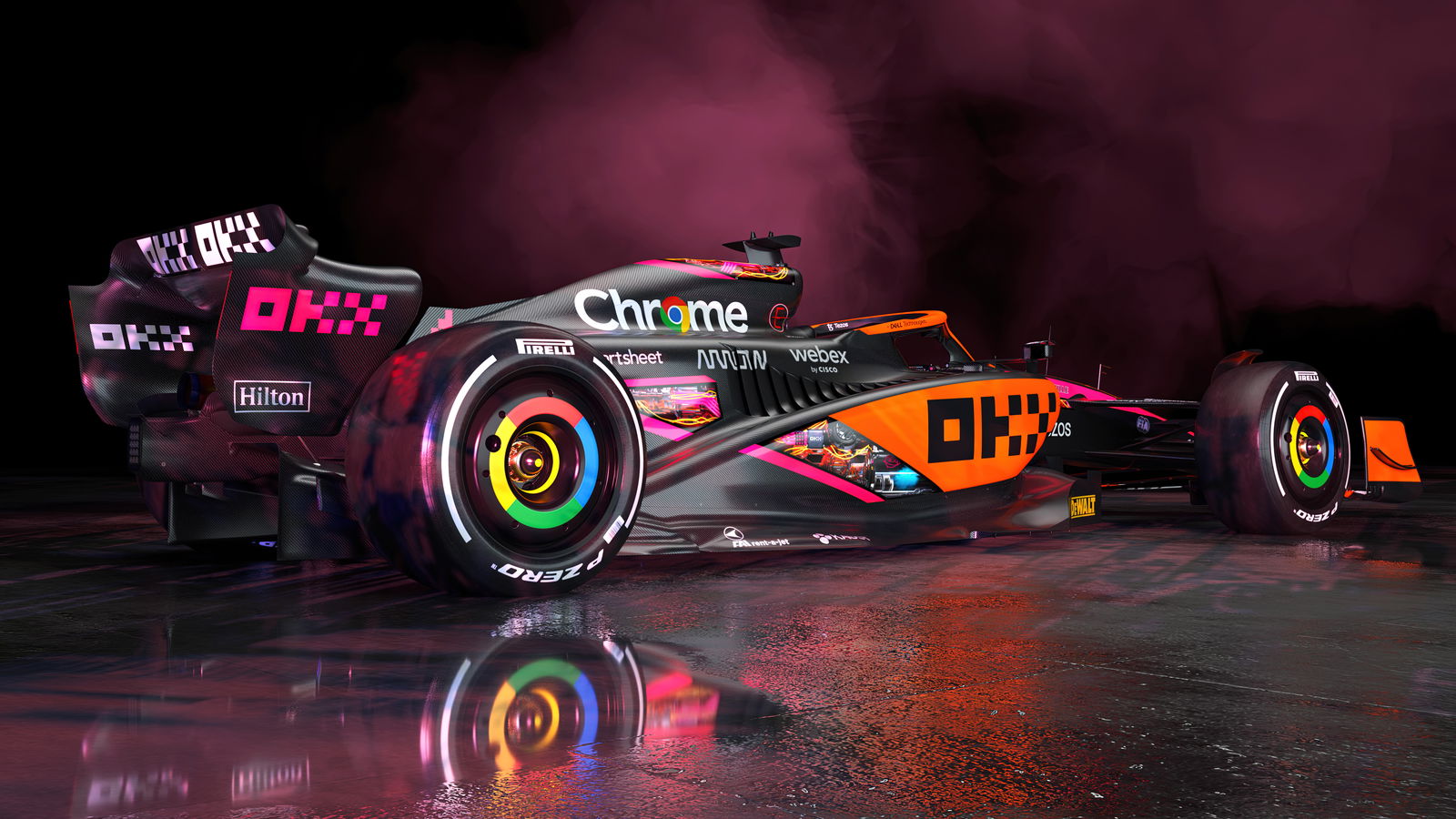 McLaren reveal special livery with 'neon pink' for Asian F1 double-header